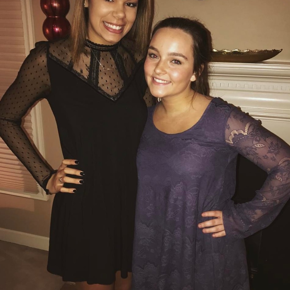 BLACK urban outfitters dress